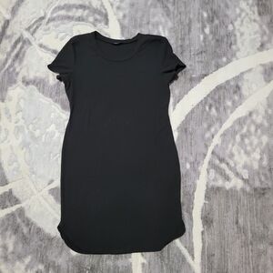 Eclipse Black Women Dress with Crew Neck Size L